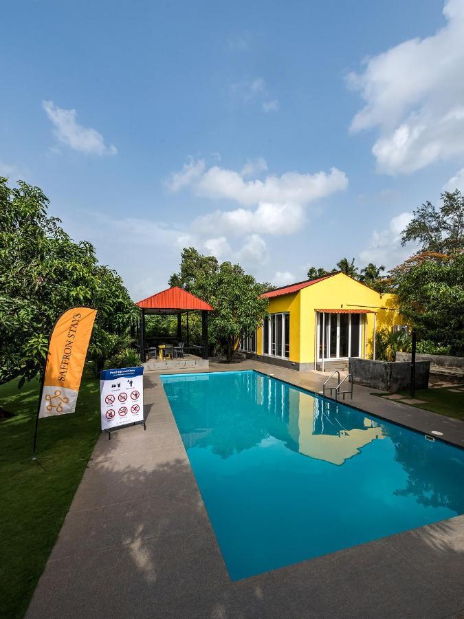 Saffronstays Casa Manga, Karjat - Pet-Friendly Pool Villa Near Nd'S Film World And Saltt Bagian luar foto