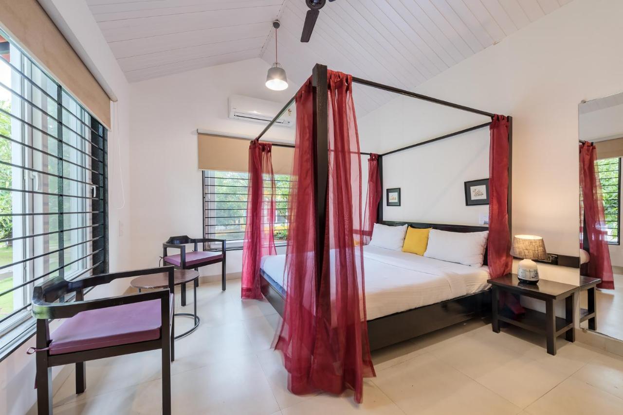 Saffronstays Casa Manga, Karjat - Pet-Friendly Pool Villa Near Nd'S Film World And Saltt Bagian luar foto